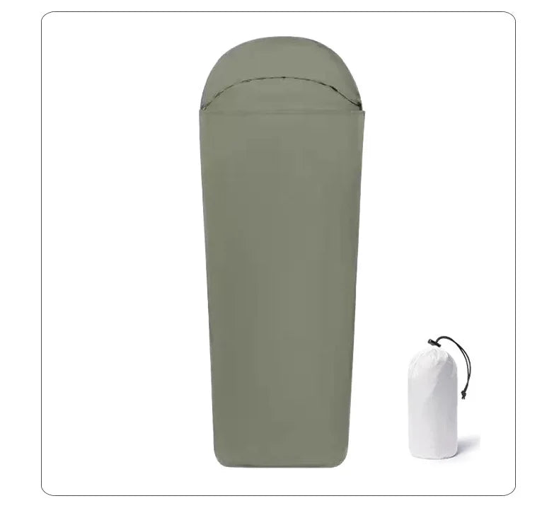1 PC Ultra Lightweight Washable Sleeping Bag With Lightweight Adult Travel Bed Sheet Lining For Camping Hotels And Youth Travel