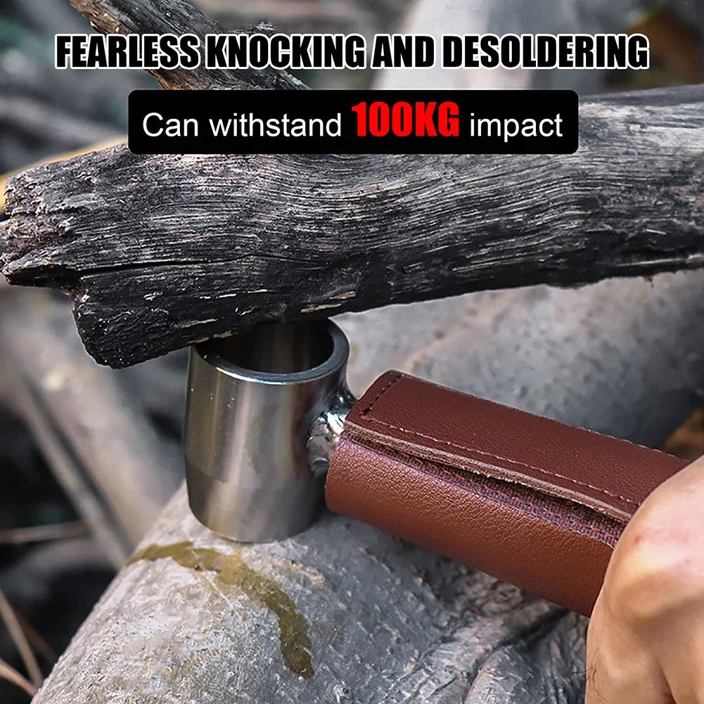 Survival Settlers Tool Outdoor Bushcraft Hand Auger Wrench Addition Tool To Survival And Camping Self-Tapping Screw Design