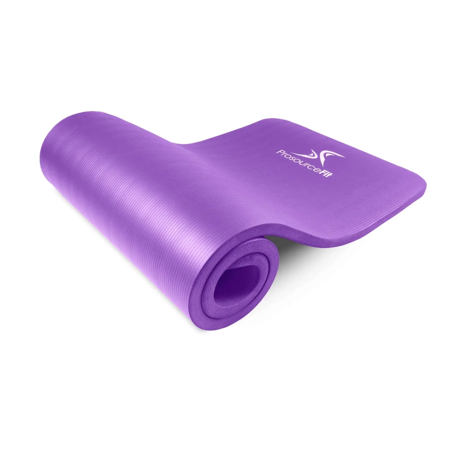 1-Inch Extra Thick Yoga Mat for Pilates, Non-Slip & Water-Resistant, Joint Protection, with Carry Sling