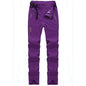 LNGXO Waterproof Hiking Pants Women Trekking Camping Climbing Running Outdoor Pants Quick Dry Stretch Breathable Thin Trousers