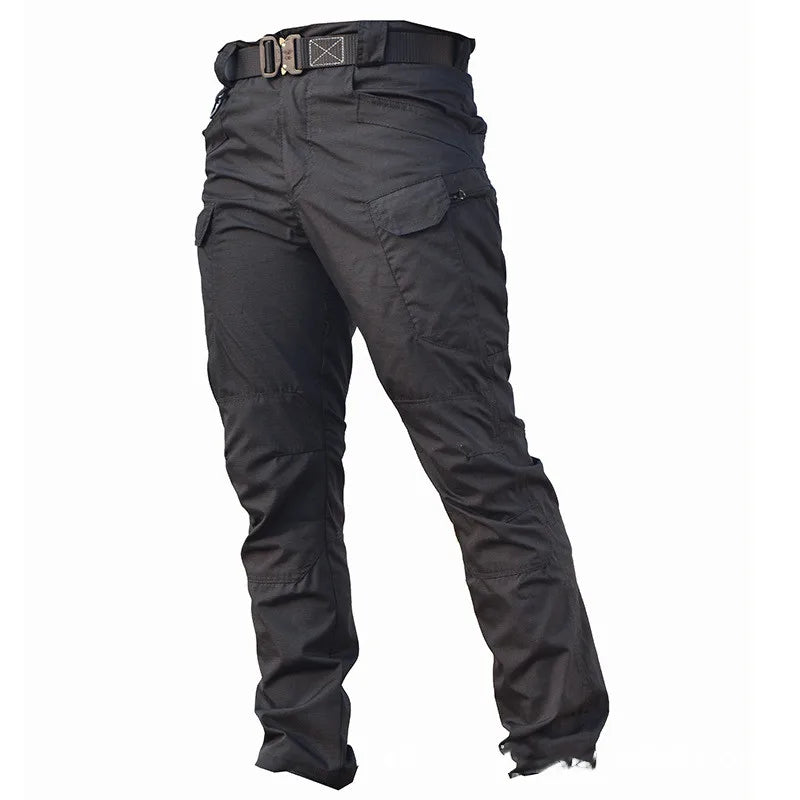 Mens Waterproof Cargo Pants Elastic Multiple Pocket Military Male Trousers Outdoor Joggers Pant Plus Size Tactical Pants Men