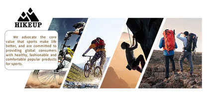 HIKEUP-Leather Shoes for Men, Outdoor Hiking Shoes, Tourist Trekking Sneakers, Mountain Climbing Trail Jogging Shoes, Turnbuckle