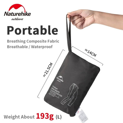 2024 Windproof Rainproof Pants Upgraded Men Outdoor Waterproof Windbreaker Raincoats Rain Pant Cycling Hiking Trip