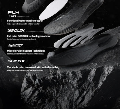 361 Degrees Men Running Shoes New Lightweight Soft Breathable Rebound Cushioning Non-Slip Outdoor Hiking Sneakers Male 672442208