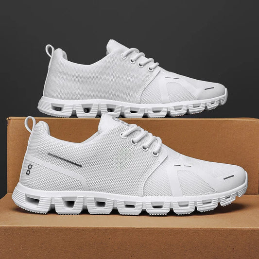 2019 Summer New Generation Men Casual Sports Shoes Mesh Breathable Low Cut Flat Heel Hollow Out Design Eva Material