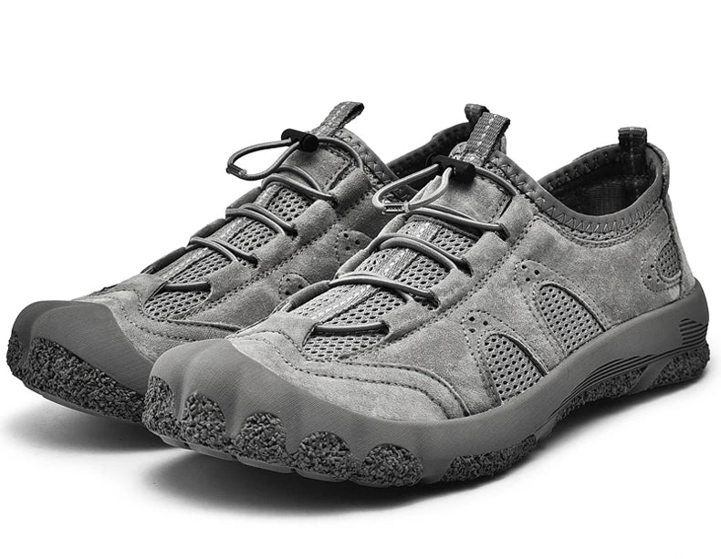 Summer Men Outdoor Shoes For Hiking Tourism Trekking Walking Sneakers Climbing Mountain Trail High Quality