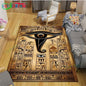 Egyptian Pharaoh- goddess-Runes Printed  Carpets Living Room Anti-Skid Area Rug Kids Bedroom Mats Yoga Mat Large Carpet Decor