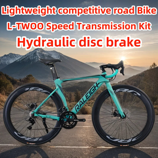 2025 Competitive Road Bike 14/16/18 Speed Lightweight Multi-performance Bicycle Oil Pressure Disc Brake Speed Change Bicicleta