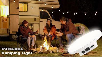 13500mAh Remote Control LED Rechargeable Camping Lantern Magnet Strong Light Portable Flashlights Tent Lights with Case Bag