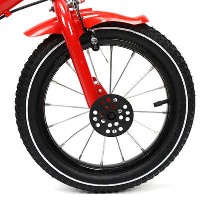 14 Inch Bike Boys Girls Children's Bicycle Student Child Bike for 2-11 Years Kids Bike White/Red/Blue/yellow