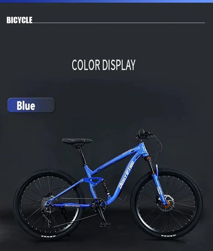 27.5 inch mountain bike single disc oil brake Downhill Bicycle soft tail mtb dual shock absorber 10speed Cross Country bicicleta