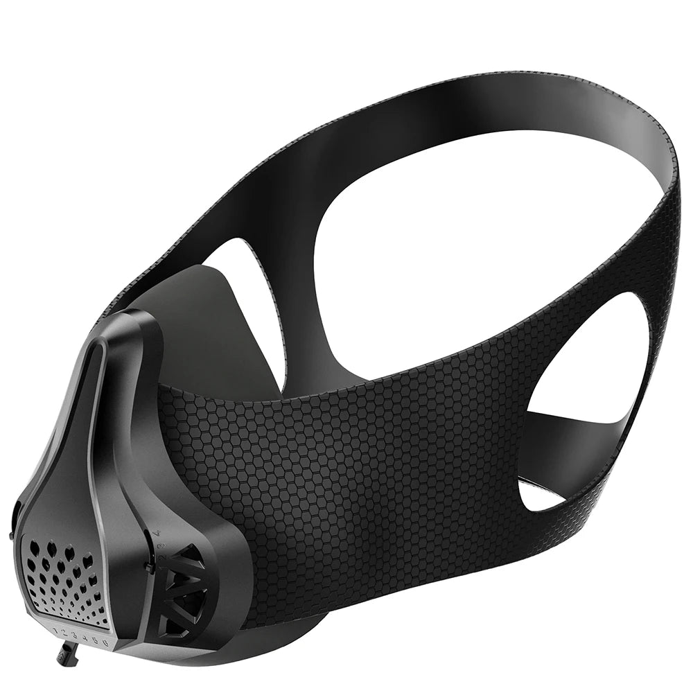 Sports Mask Adjustable 48 Levels Breathing Air Resistance Exercise Running Fitness Mask Fitness Exercise Physical Endurance Trai