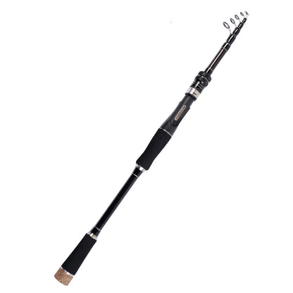 1.8M 2.1M 2.4M 2.7M 3.0M Portable Telescopic Fishing Rod Carbon Fiber Spinning/Casting Fish Rod Tackle