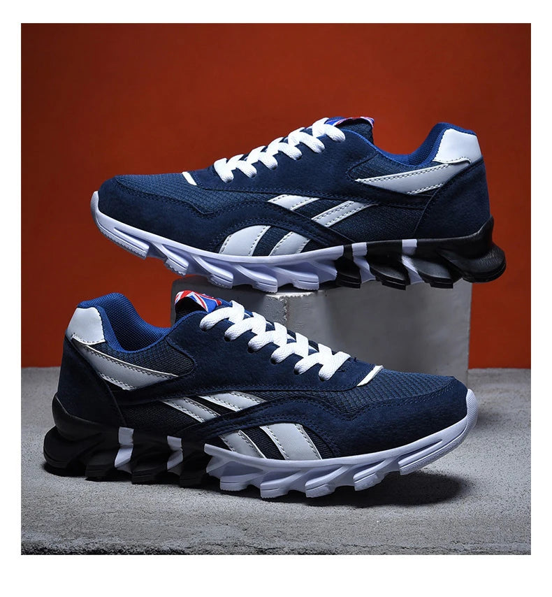 Men's Casual Sports Shoes Cushioning Women's Breathable Lightweight Sneakers for City Commute & Fitness Training Large Size