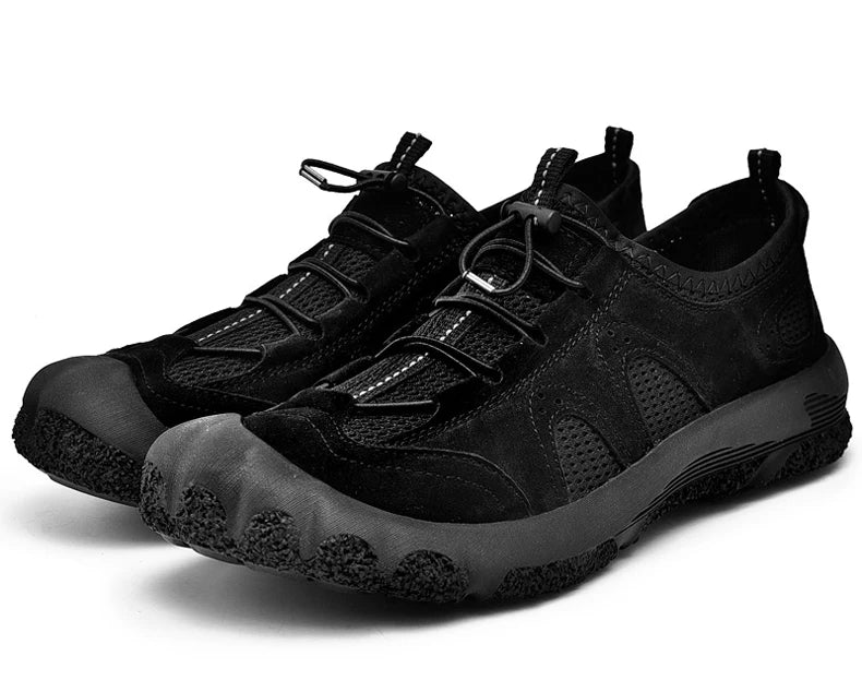 Summer Men Outdoor Shoes For Hiking Tourism Trekking Walking Sneakers Climbing Mountain Trail High Quality