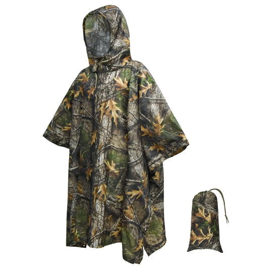 Rain Coat Women Men Simulation Tree Breathable Outdoor Raincoats Poncho Waterproof Rain Hiking Hunting Camp Fishing Gear Cover