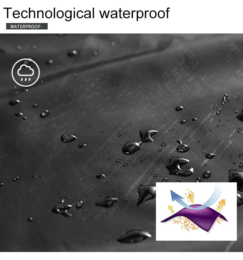 Camping Waterproof Jacket Men Women Windbreaker Men Raincoat Rain Jacket Men Waterproof Hiking Climbing Clothes Sun Protection