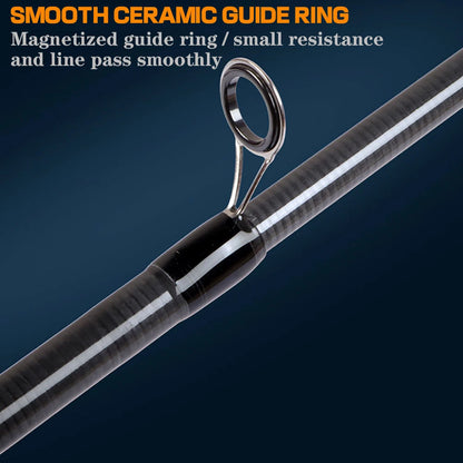 1.8M 2.1M 2.4M 2.7M 3.0M Portable Telescopic Fishing Rod Carbon Fiber Spinning/Casting Fish Rod Tackle