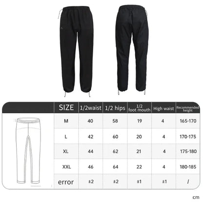 2024 Windproof Rainproof Pants Upgraded Men Outdoor Waterproof Windbreaker Raincoats Rain Pant Cycling Hiking Trip