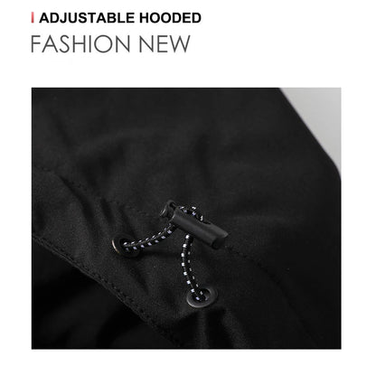 CHRLCK Men Women Hiking Jackets Waterproof Large Size Spring Autumn Windbreaker Camping Climbing Outdoor Coats Unisex