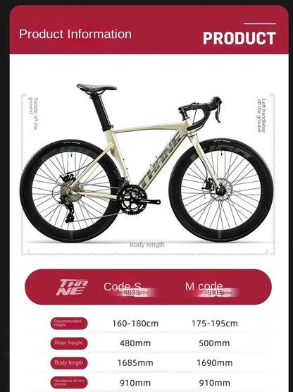 700C curved handle road bicycle 27 speed oil disc brake gravel bike ultralight aluminum alloy frame Road Racing bicicleta aldult