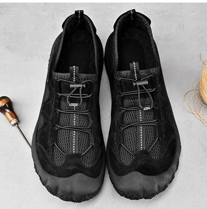 Summer Men Outdoor Shoes For Hiking Tourism Trekking Walking Sneakers Climbing Mountain Trail High Quality