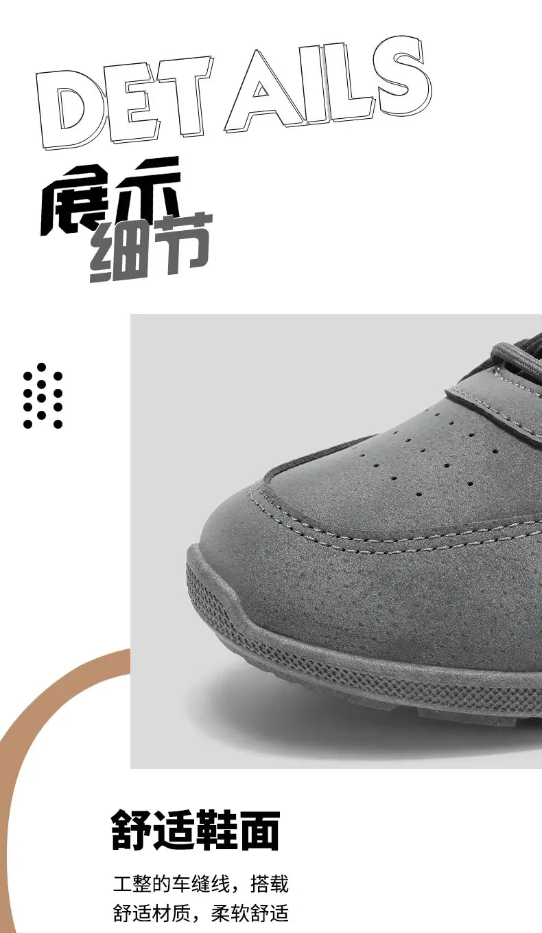 Men's Flat Sports Shoes Autumn 2024 New Outdoor Men's Vulcanized Shoes Casual Running Shoes Versatile Fashion Trend Work Boots