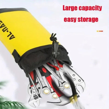 5L Tool Waist Belt Portable Repair Tools Storage Bag Anti Collision for Fishing Plumber Electrician Hiking
