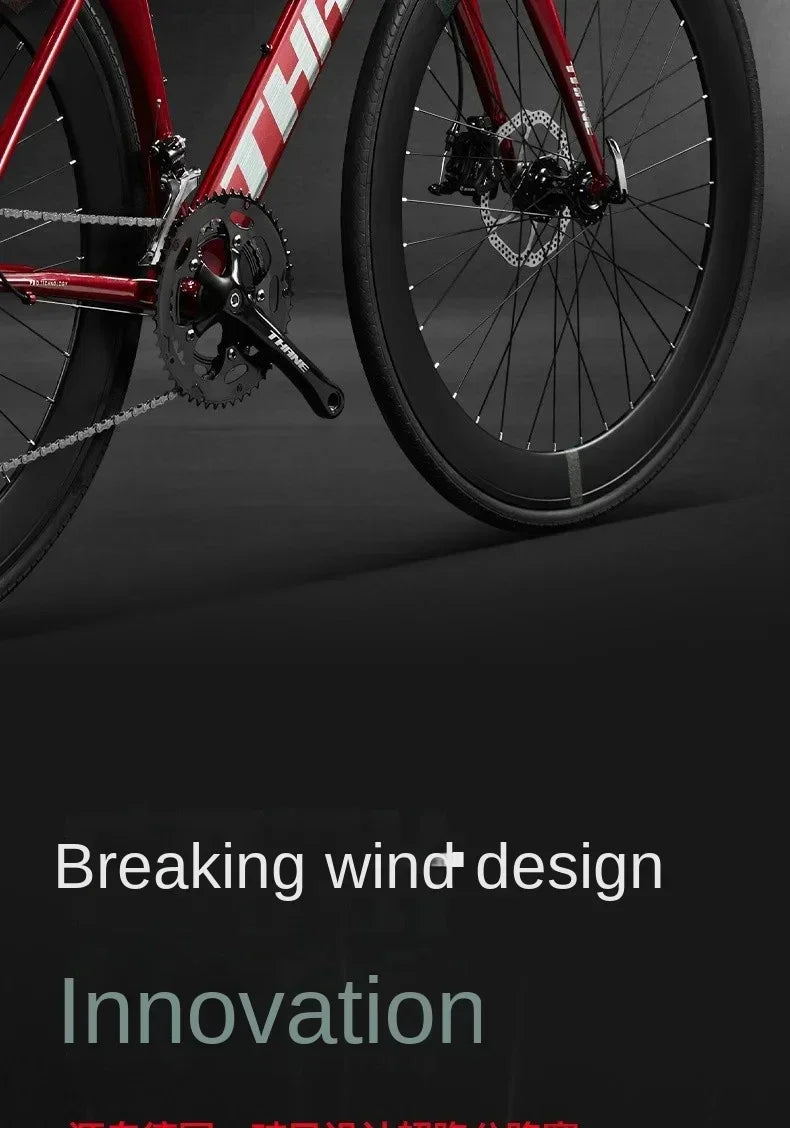 700C curved handle road bicycle 27 speed oil disc brake gravel bike ultralight aluminum alloy frame Road Racing bicicleta aldult