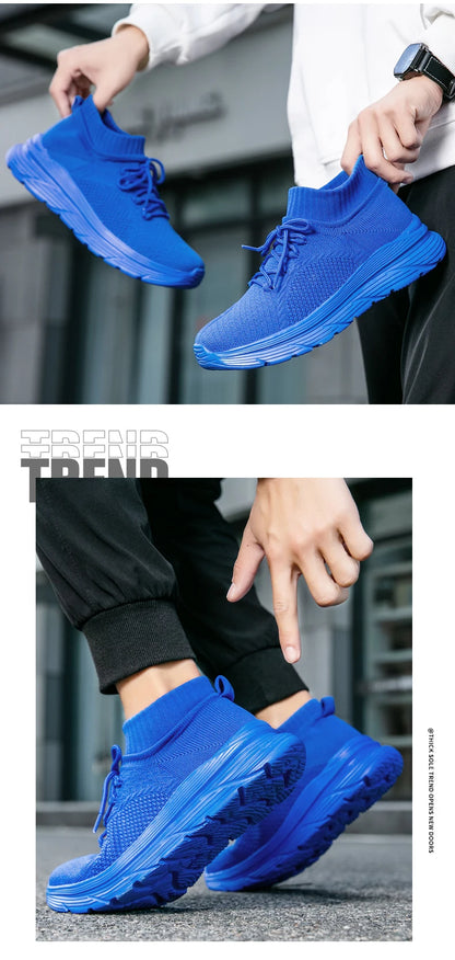 High Quality Men's Sneakers Mesh Casual Shoes Autumn 2024 New Breathable Men Shoes Tennis Male Flat Shoe Zapatillas Hombre