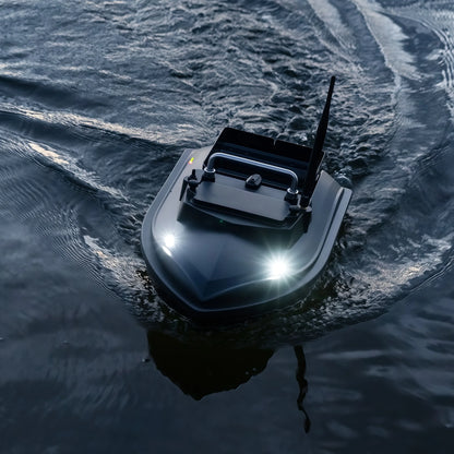 MBLN Brand,RC Carp Fishing Bait Boat,Double Bait Hopper,2kg Bait Capacity, 300m Remote Control Range,Low Battery Warning