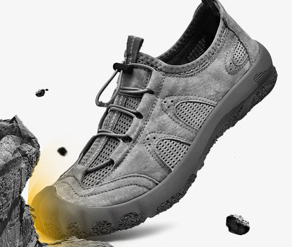 Summer Men Outdoor Shoes For Hiking Tourism Trekking Walking Sneakers Climbing Mountain Trail High Quality