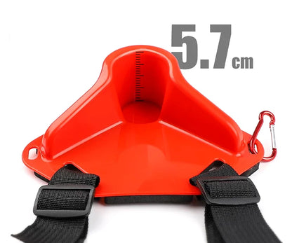 Shawto Multi-function Nylon Belt Rod Holder Portable Pole Inserter Fishing Rod Pesca Rack Quick Belt Holder Inserting Device