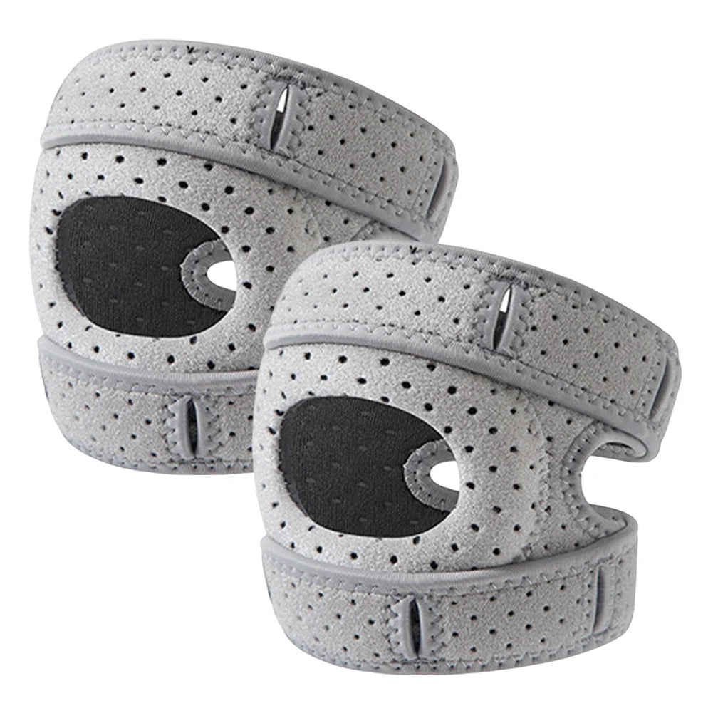 1/2Pcs Kneepad Stabilizer Fitness Knee Pads Adjustable Compression Knee Support Brace Open Patella Support Strap for Workout