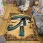 Egyptian Pharaoh- goddess-Runes Printed  Carpets Living Room Anti-Skid Area Rug Kids Bedroom Mats Yoga Mat Large Carpet Decor