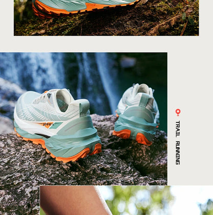 361 Degrees Yushan PRO Men Running Shoes Durable Hiking Cushioning Breathable Non-slip Outdoor Jogging Male Sneakers 672522250