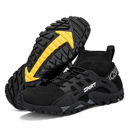 Men's and Women's Hiking Shoes, High Breathable Mesh Boots, Comfortable, Quick-drying, Hiking, Suitable For Travel And Leisure