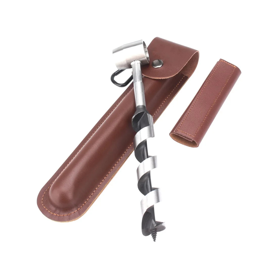 Survival Settlers Tool Outdoor Bushcraft Hand Auger Wrench Addition Tool To Survival And Camping Self-Tapping Screw Design