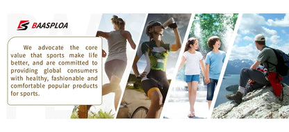 Baasploa New Man's Hiking Shoes Fashion Waterproof Male Outdoor Sneakers Comfortable Shoes Men Anti-Slip Wear-Resistant Footwear