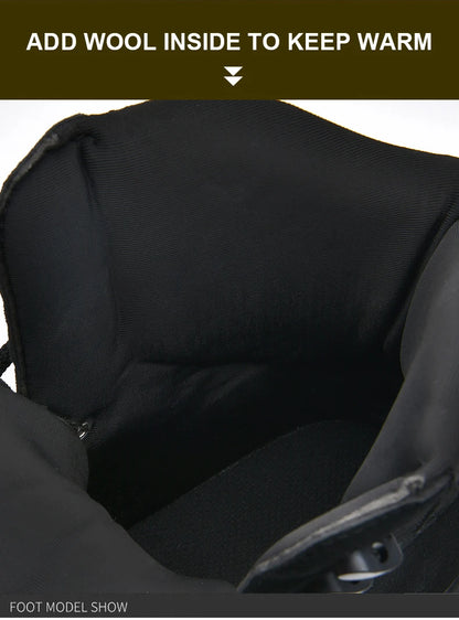 Men's waterproof hiking boots, lightweight outdoor work boots, stylish and durable hiking boots