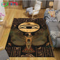 Egyptian Pharaoh- goddess-Runes Printed  Carpets Living Room Anti-Skid Area Rug Kids Bedroom Mats Yoga Mat Large Carpet Decor