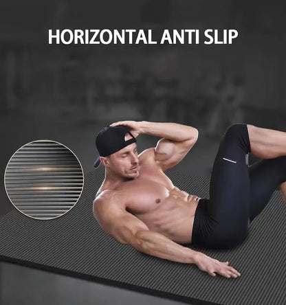 20mm Thick NBR Yoga Mat Moisture-proof Outdoor Non-Slip Durable Camping Picnic Mat 2000x600x20mm Exercise Gym Fitness Workout