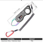 Shawto Aluminium Alloy Fishing Gripper Professional Fishing Lip Grabber Tool Fish Scissors Clip Fish Control Tackle Pliers Gear
