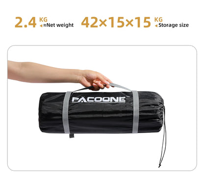 PACOONE Ultralight 20D Nylon Camping Tent Portable Backpacking Cycling Tent Waterproof Outdoor Hiking Travel Tent Beach Tent New