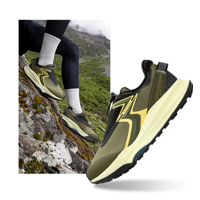 361 Degrees Men Running Shoes New Lightweight Soft Breathable Rebound Cushioning Non-Slip Outdoor Hiking Sneakers Male 672442208