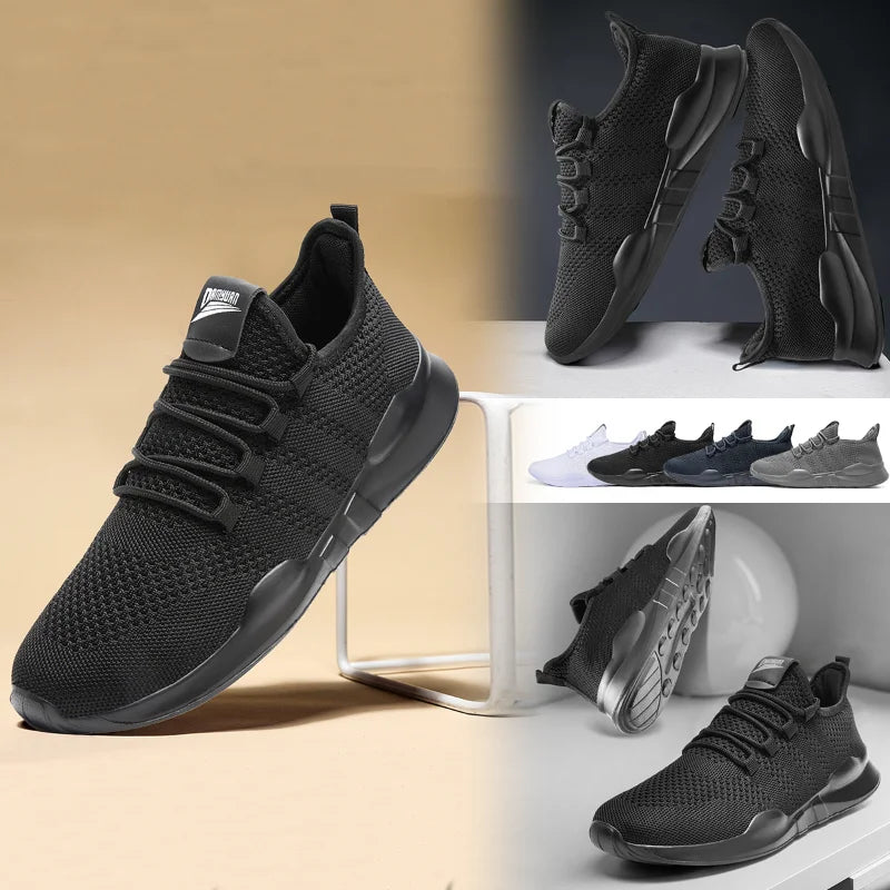 Non-slip Men's Women Lightweight Running Casual Tennis Shoes Breathable Comfortable Mesh Mama Gym Sneakers  zapatos de mujer