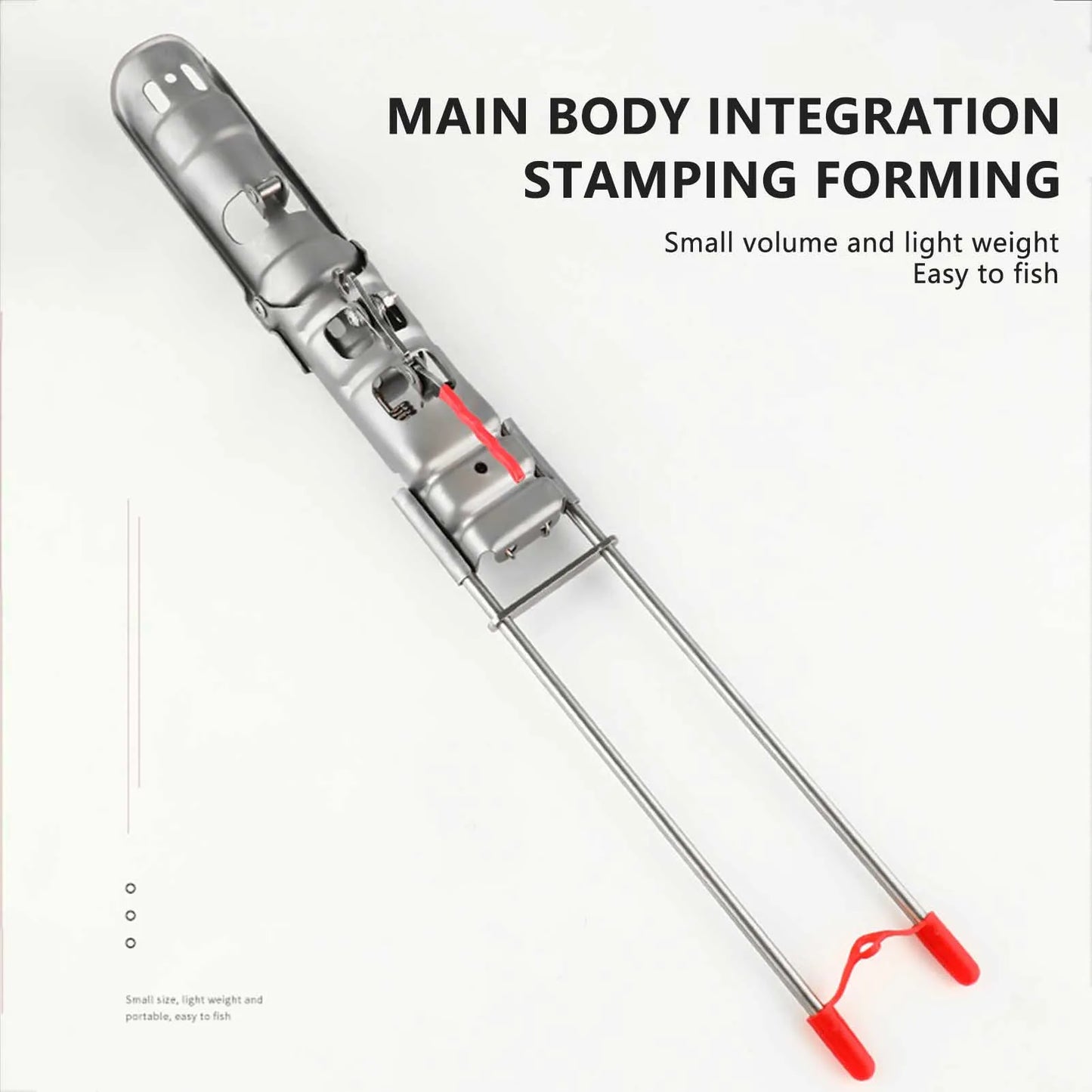 35*17cm Stainless Steel Fishing Rod Stand Holder Bracket Automatic Spring Dismantle Rod Holders for All Fishing Rods