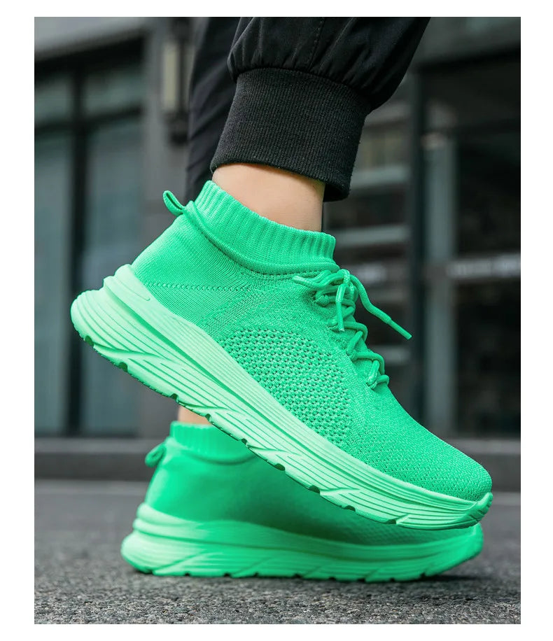 High Quality Men's Sneakers Mesh Casual Shoes Autumn 2024 New Breathable Men Shoes Tennis Male Flat Shoe Zapatillas Hombre