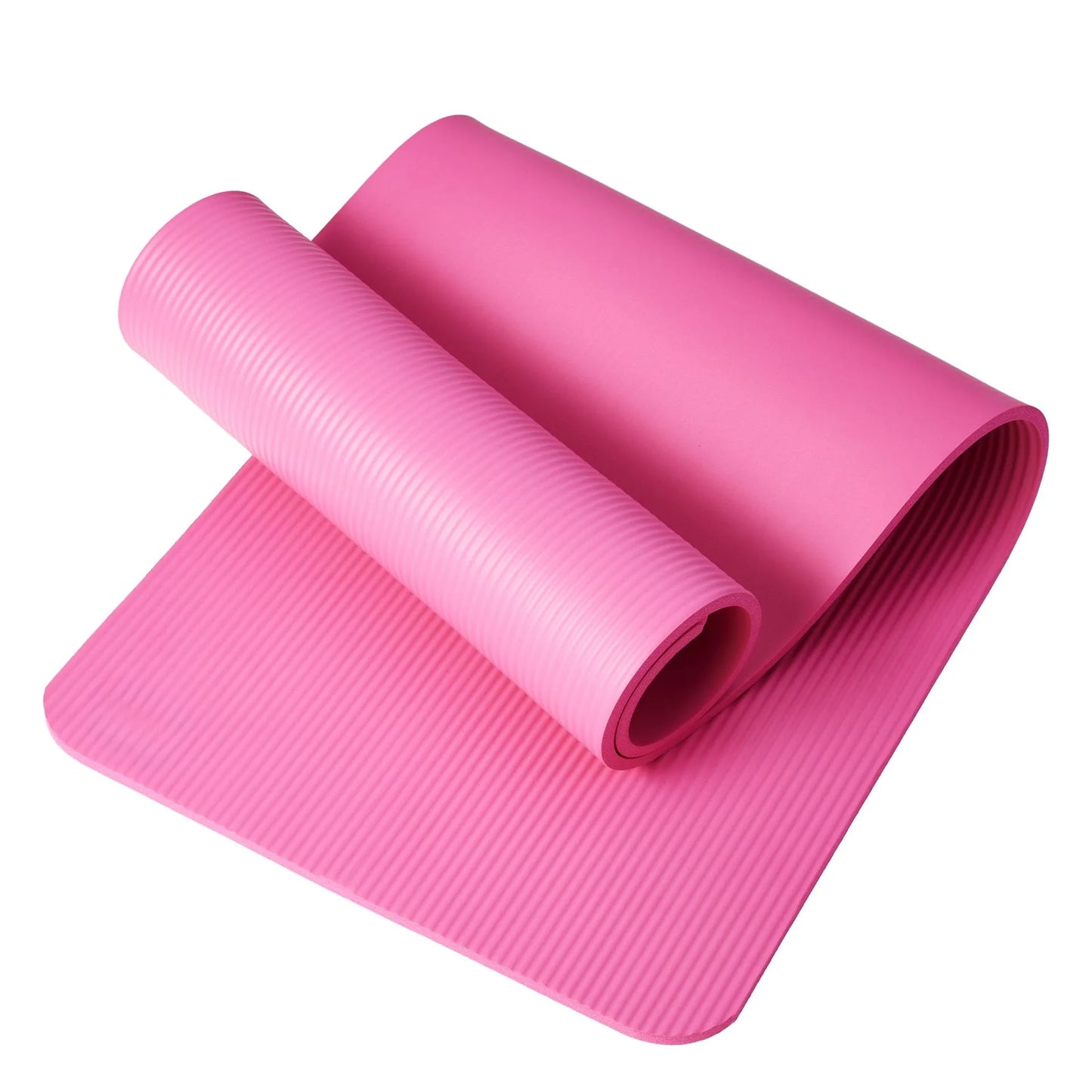 Yoga Mat Anti-skid Sports Fitness EVA Comfort Foam 10MM Thick Yoga Mat for Exercise Yoga and Pilates Gymnastics Mat