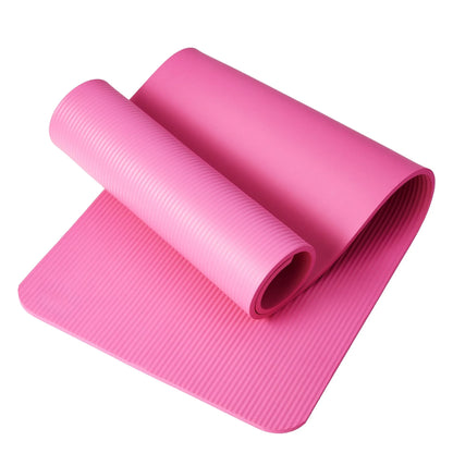 Yoga Mat Anti-skid Sports Fitness EVA Comfort Foam 10MM Thick Yoga Mat for Exercise Yoga and Pilates Gymnastics Mat